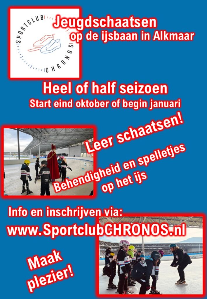 Flyer Jeugdschaatsen